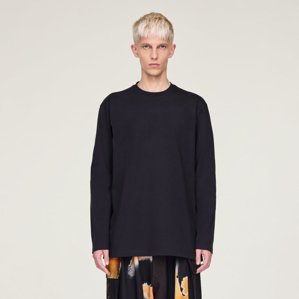 

Футболка Adidas Y-3 Graphic Long Sleeve Tee, черный