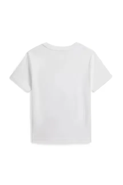 Футболка с принтом Polo Ralph Lauren, белый — фото 2
