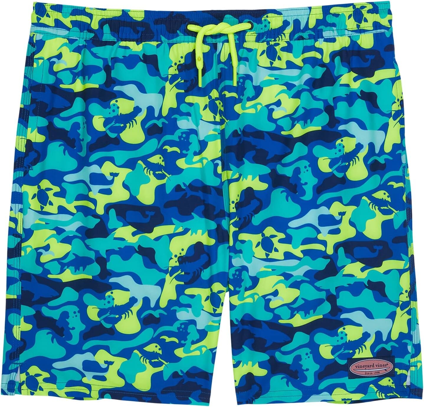 

Шорты для плавания Vineyard Vines Printed Chappy Trunks, цвет Camo Regatta Blue