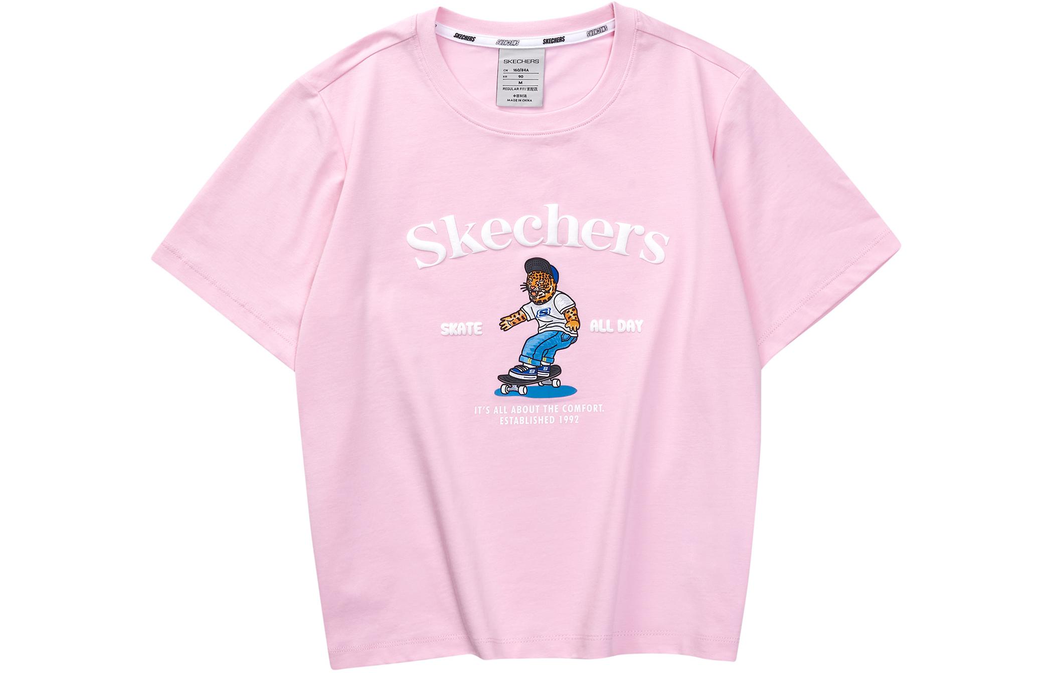 

Женская Футболка Funny Monster Regular T Shirt в Стильном Розовом Цвете Skechers, Стильный Розовый/013W