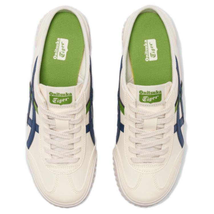 Onitsuka Tiger Мачуэйшн Сабот бежево-голубые, цвет Beige Blue — фото 4