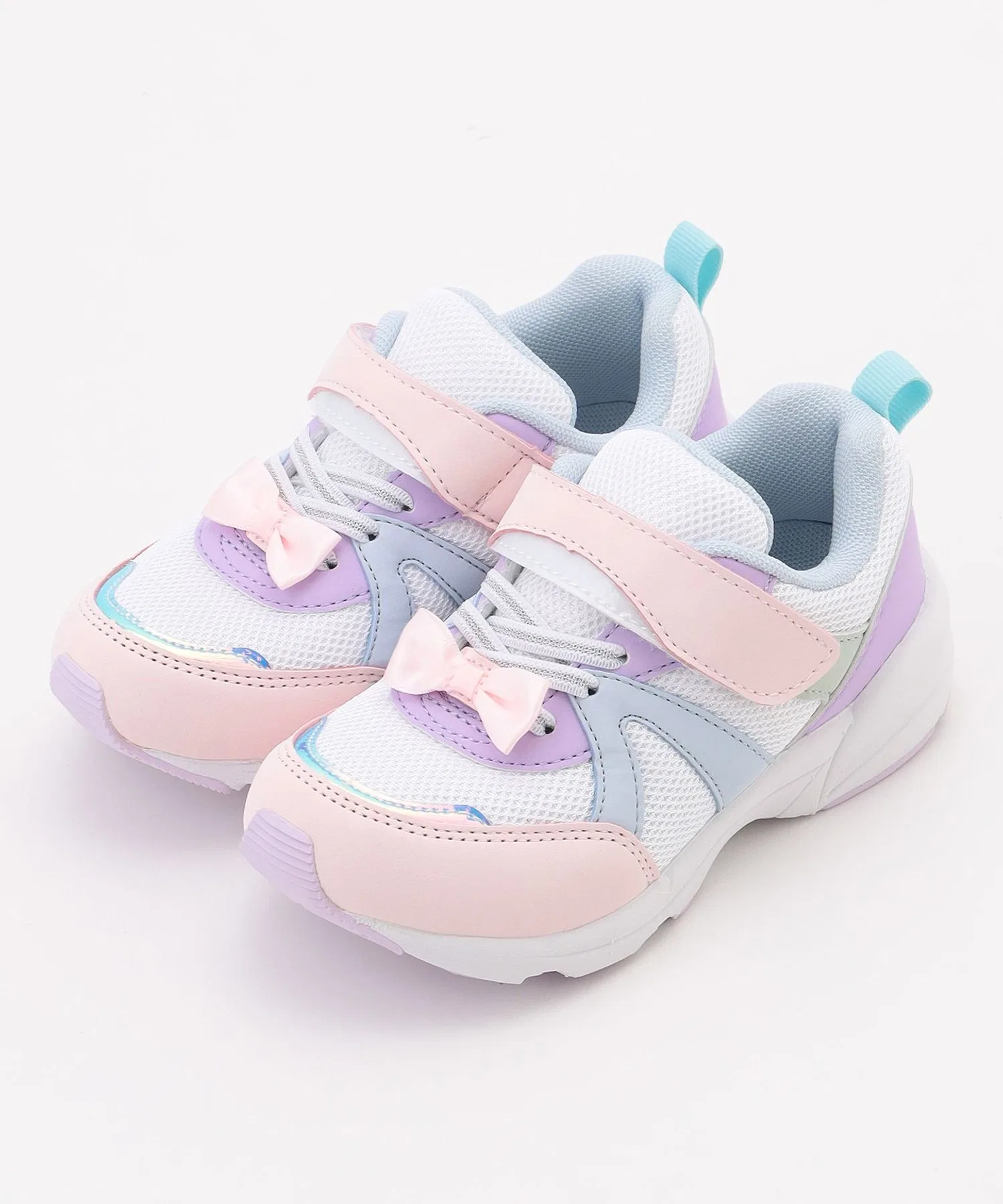 Детские кроссовки ANY KIDS Moonstar с бантом лавандовые