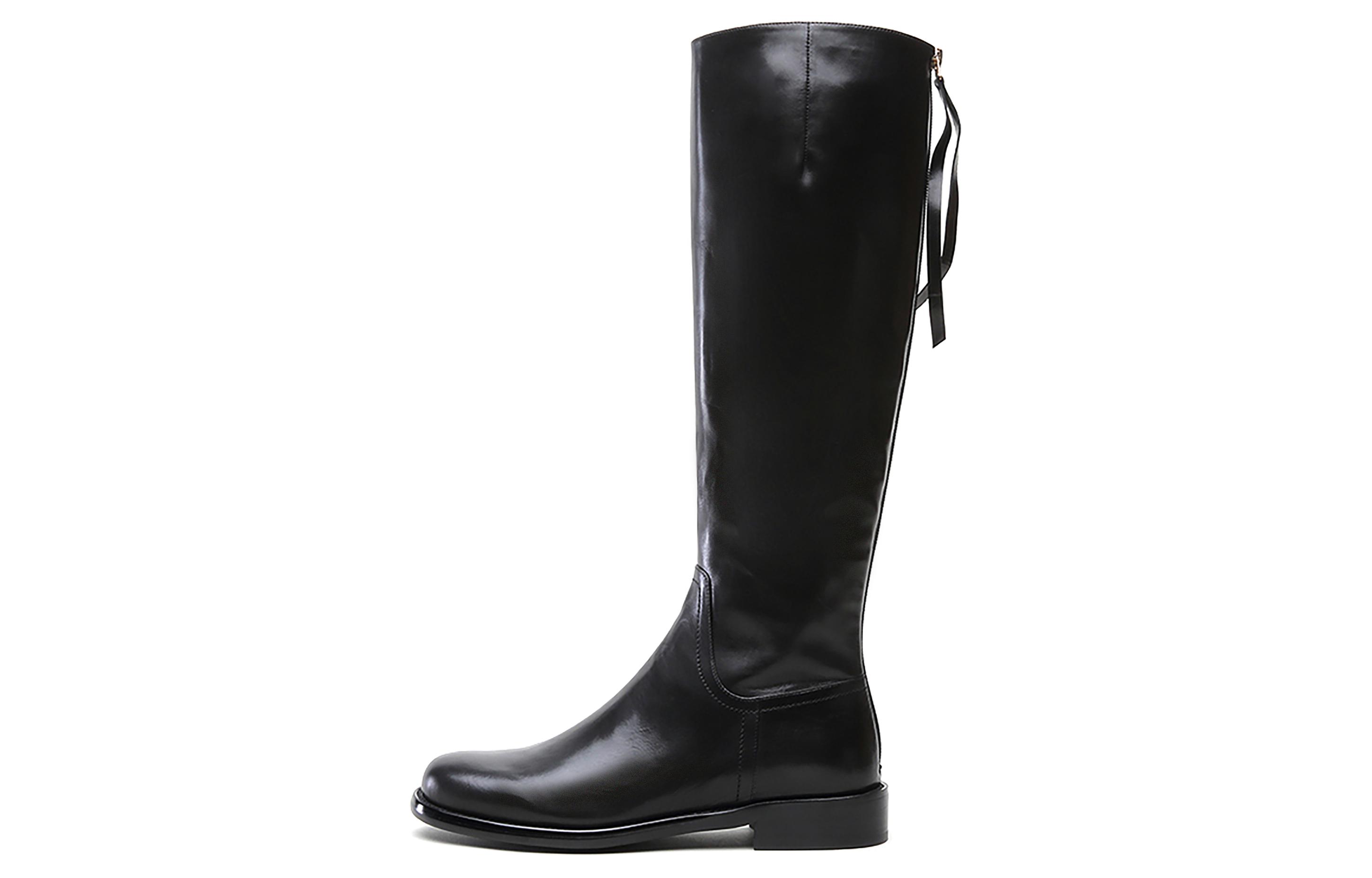 Сапоги женские 3 см Staccato, Black (Unlined)