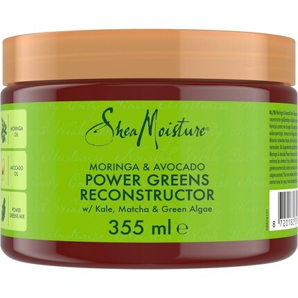 

Маска для волос SheaMoisture Moringa & Avocado Power Greens 355 мл Shea Moisture