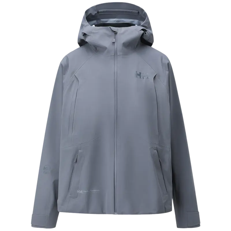 

HELLY HANSEN Женская ветровка для походов на открытом воздухе, Gray