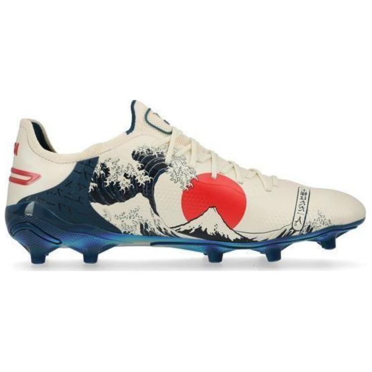 Кроссовки PUMA x Unisport King Ultimate FG 'Cream White Red', белый — фото 2
