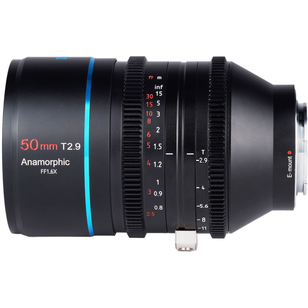 

Анаморфотный объектив Sirui 50mm T2.9 Full Frame 1.6x (Sony E)