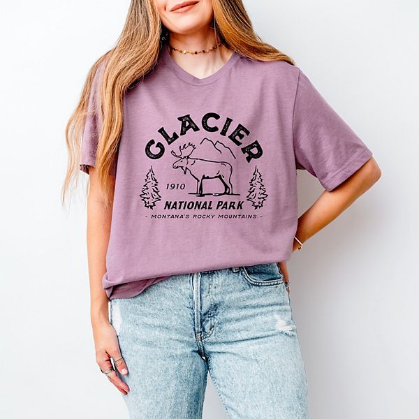 

Винтажная футболка с коротким рукавом Glacier National Park Simply Sage Market, Orchid, Зеленый, Винтажная футболка с коротким рукавом Glacier National Park Simply Sage Market, Orchid