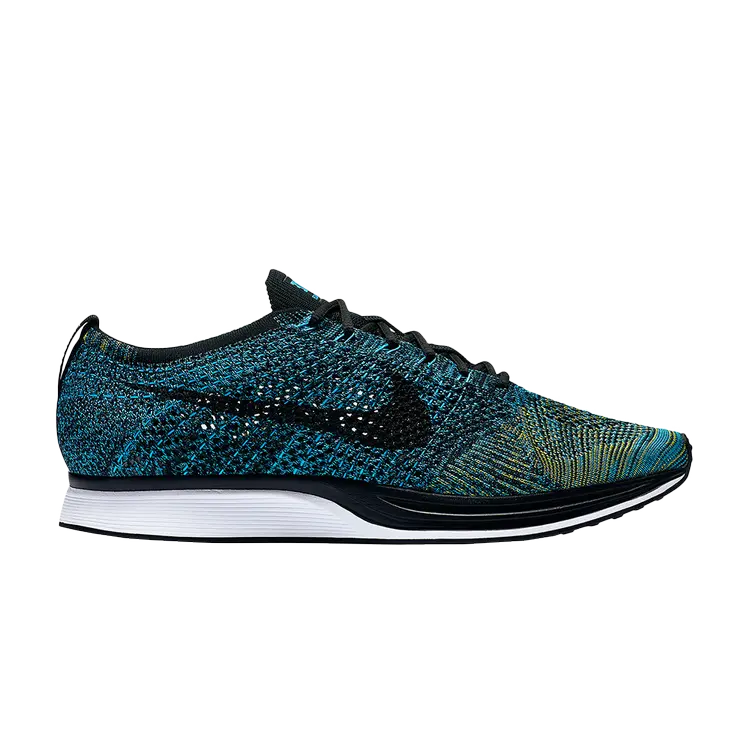 

Кроссовки Nike Flyknit Racer 'Blue Glow', синий