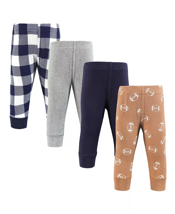 

Комплект из 4 утеплённых облегающих брюк Hudson для мальчиков Hudson Baby, коричневый