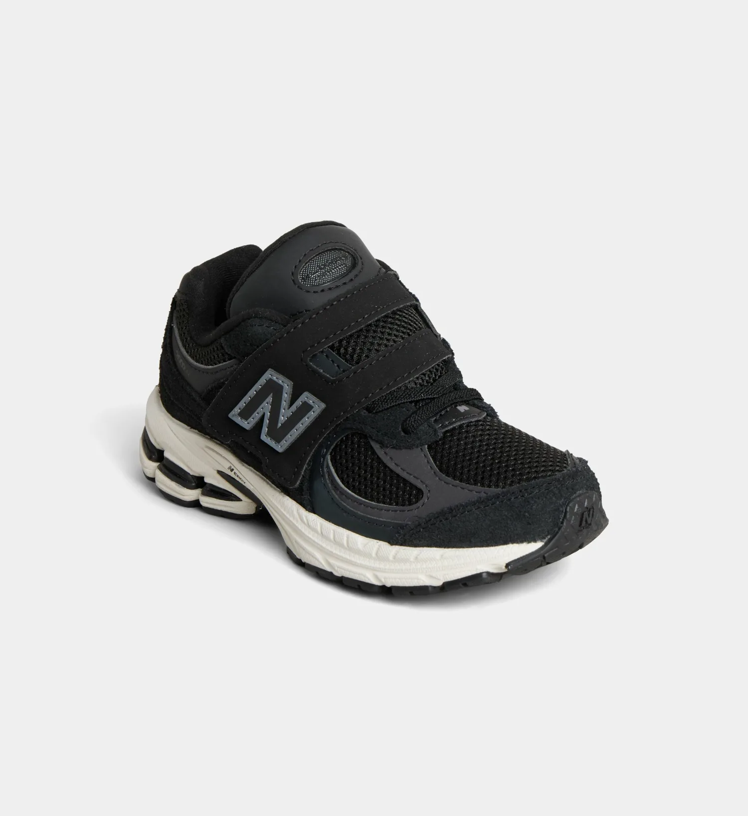 Низкие кроссовки PV2002BK из кожи с эффектом сетки NEW BALANCE, черный — фото 2