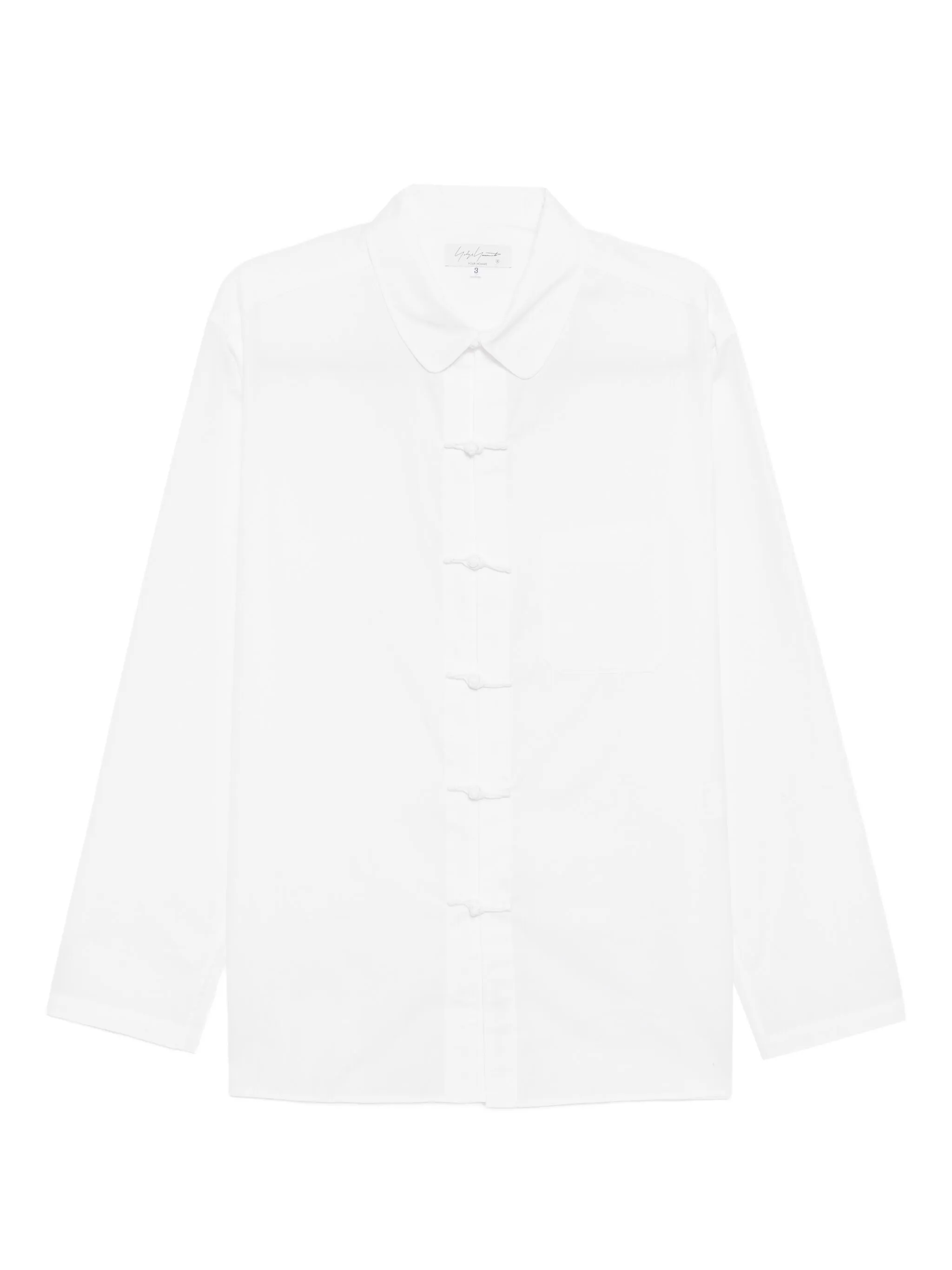 

Рубашка с длинными рукавами Yohji Yamamoto, белый