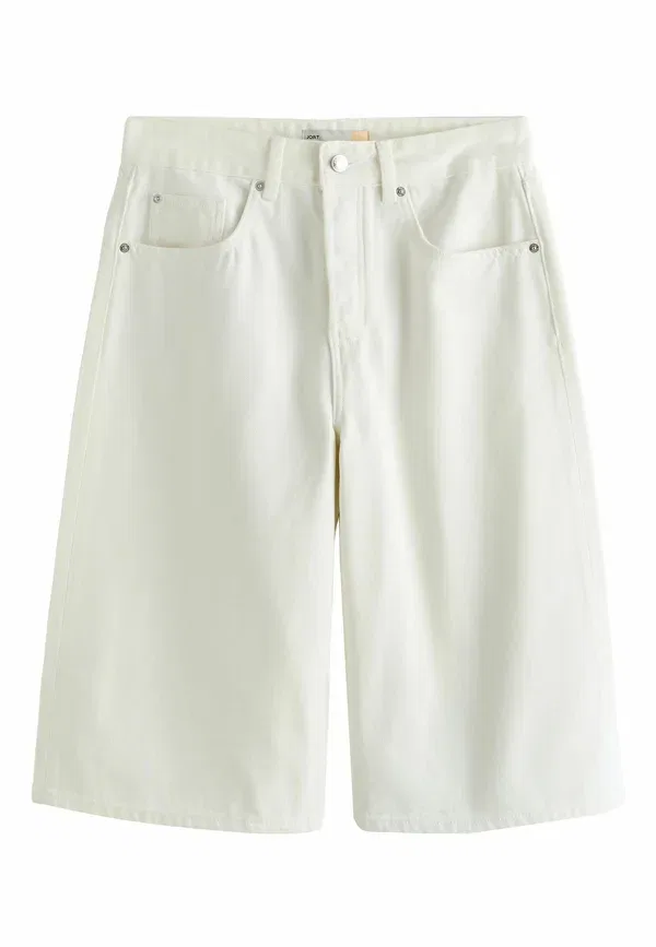 Шорты джинсовые Wide leg Next, белый