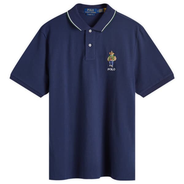 

Университетский медведь поло Polo Ralph Lauren, синий
