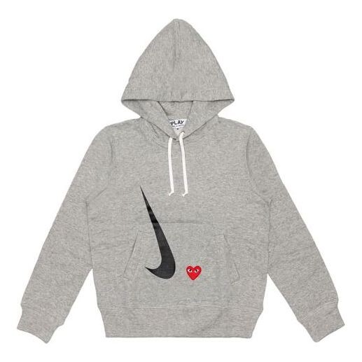 

Свитер x nike crossover play together series love logo hoodie 'grey' Comme Des Garcons Play, серый