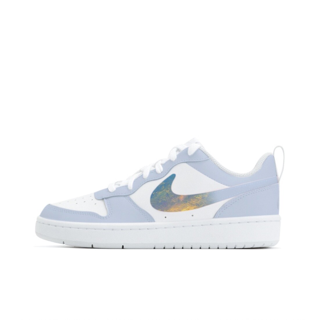 

Кроссовки Nike Court Borough 2 Skateboarding Shoes Women's Low-top White/blue, белый/синий