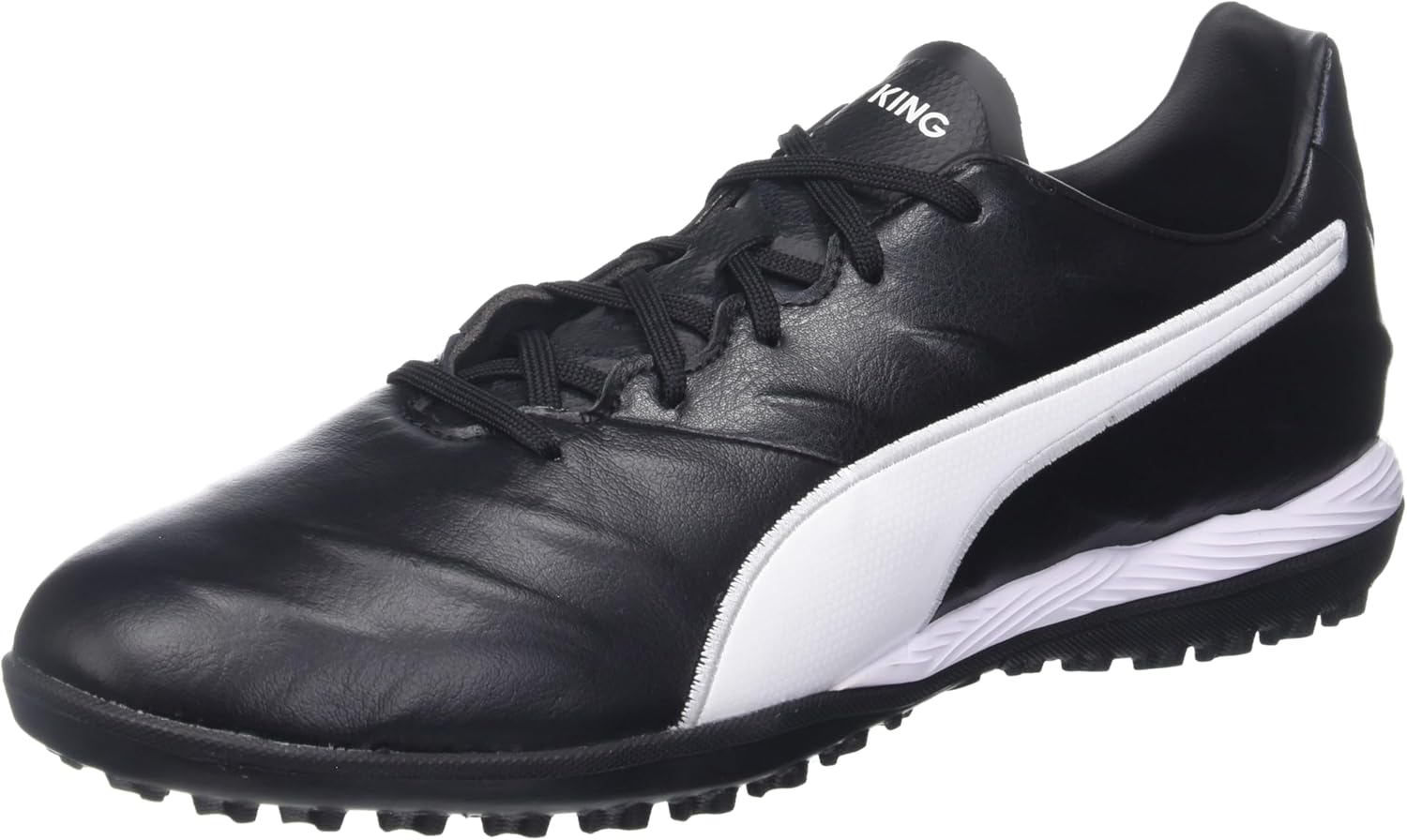 

Мужские футбольные бутсы Puma King Pro 21 для твердого поля, черно-белый