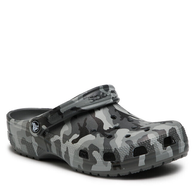 

Шлепанцы Crocs ClassicPrinted Camo, серый