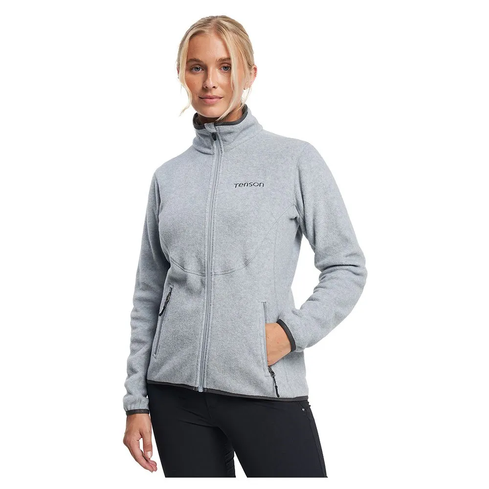 

Флис Tenson Malin 2.0 full zip, серый