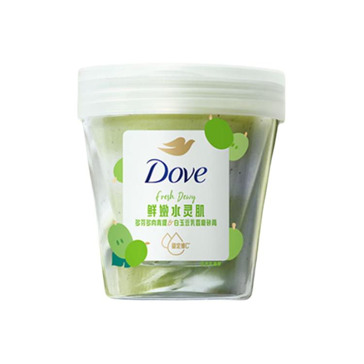 

Мини-молочко Fruit Milk двухцветный скраб 250 г увлажняющий, отшелушивающий и питающий Dove