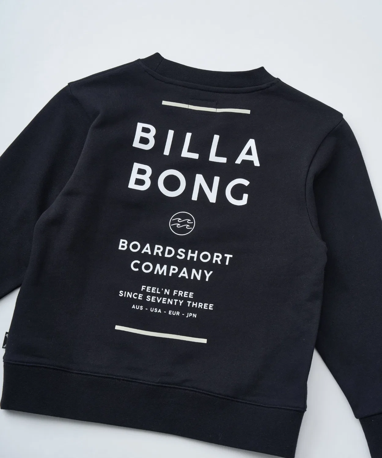 Свитшот детский BILLABONG SUN BLOCK с принтом, чёрный — фото 4