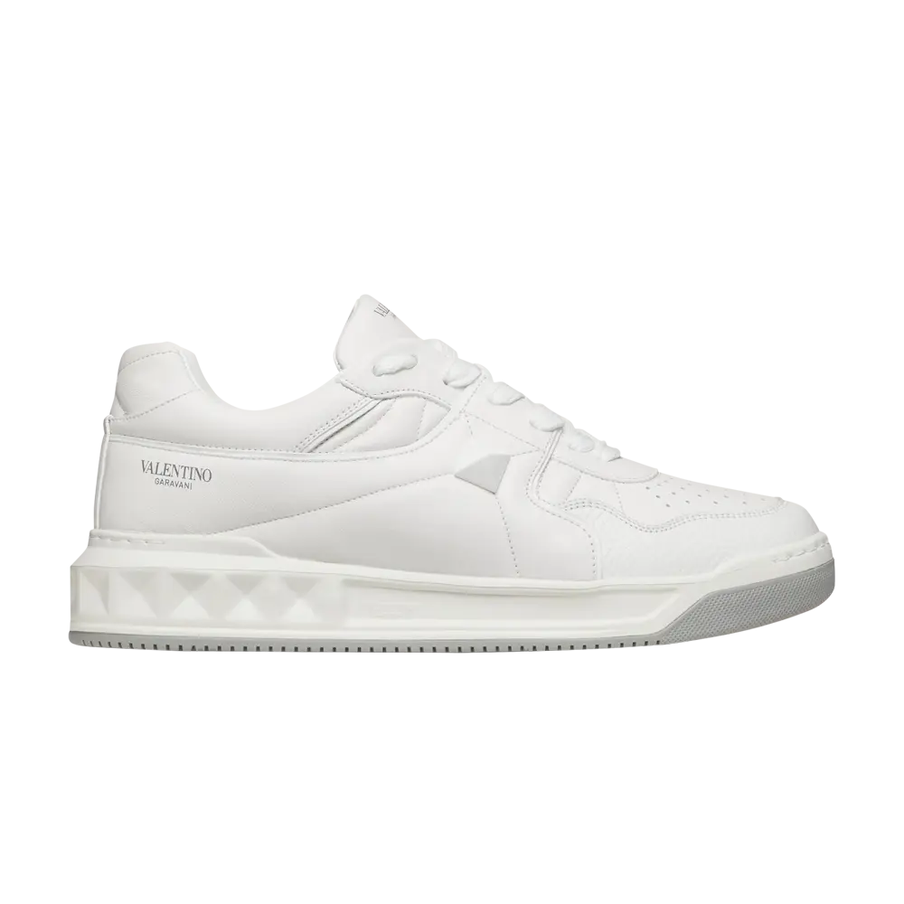 

Низкие кроссовки Valentino One Stud Low, белый