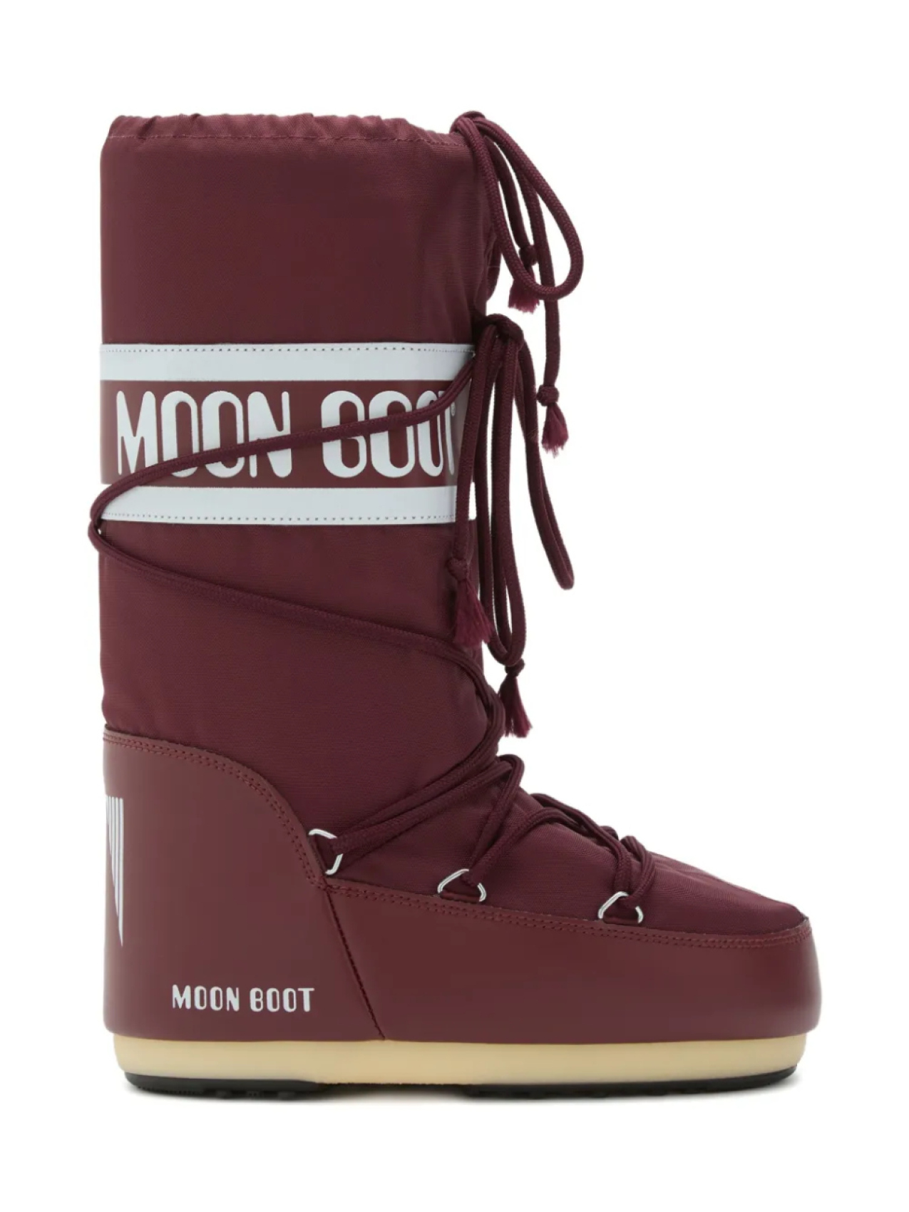 

Детские нейлоновые ботинки с логотипом Moon Boot Moon Boot Kids, красный