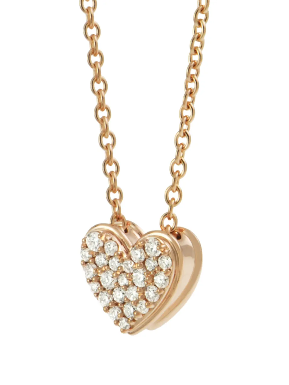 

Колье Caviar Heart из 18-каратного розового золота с бриллиантами ALINKA, розовый