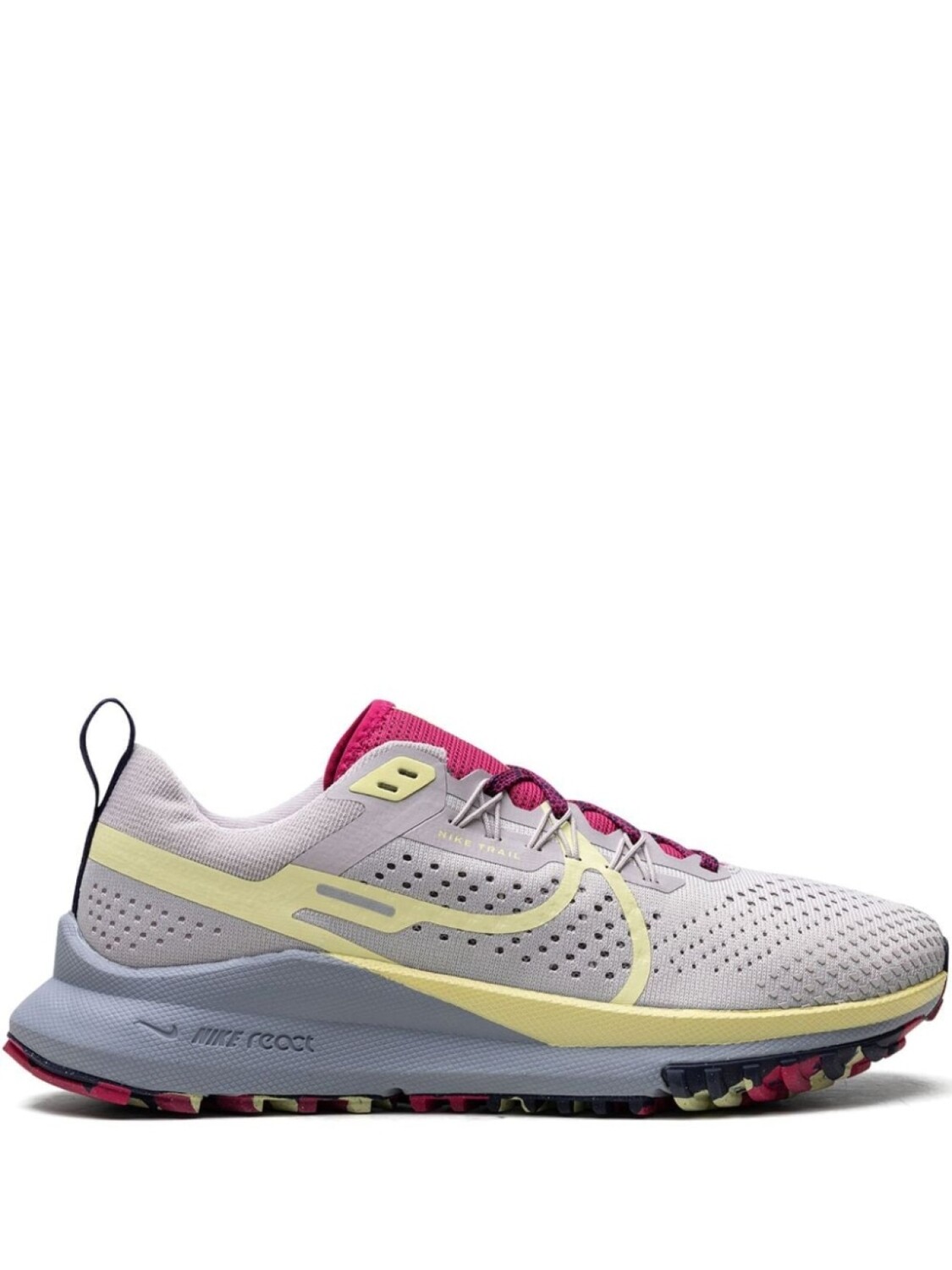 

Nike кроссовки React Pegasus Trail 4 Violet/Luminous Green, фиолетовый