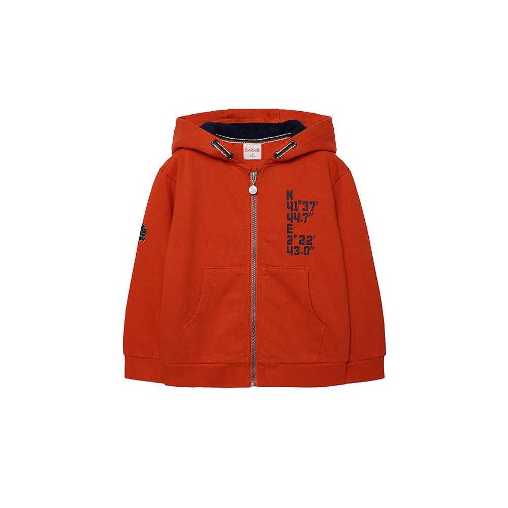 

Куртка Boboli Fleece Dye, оранжевый