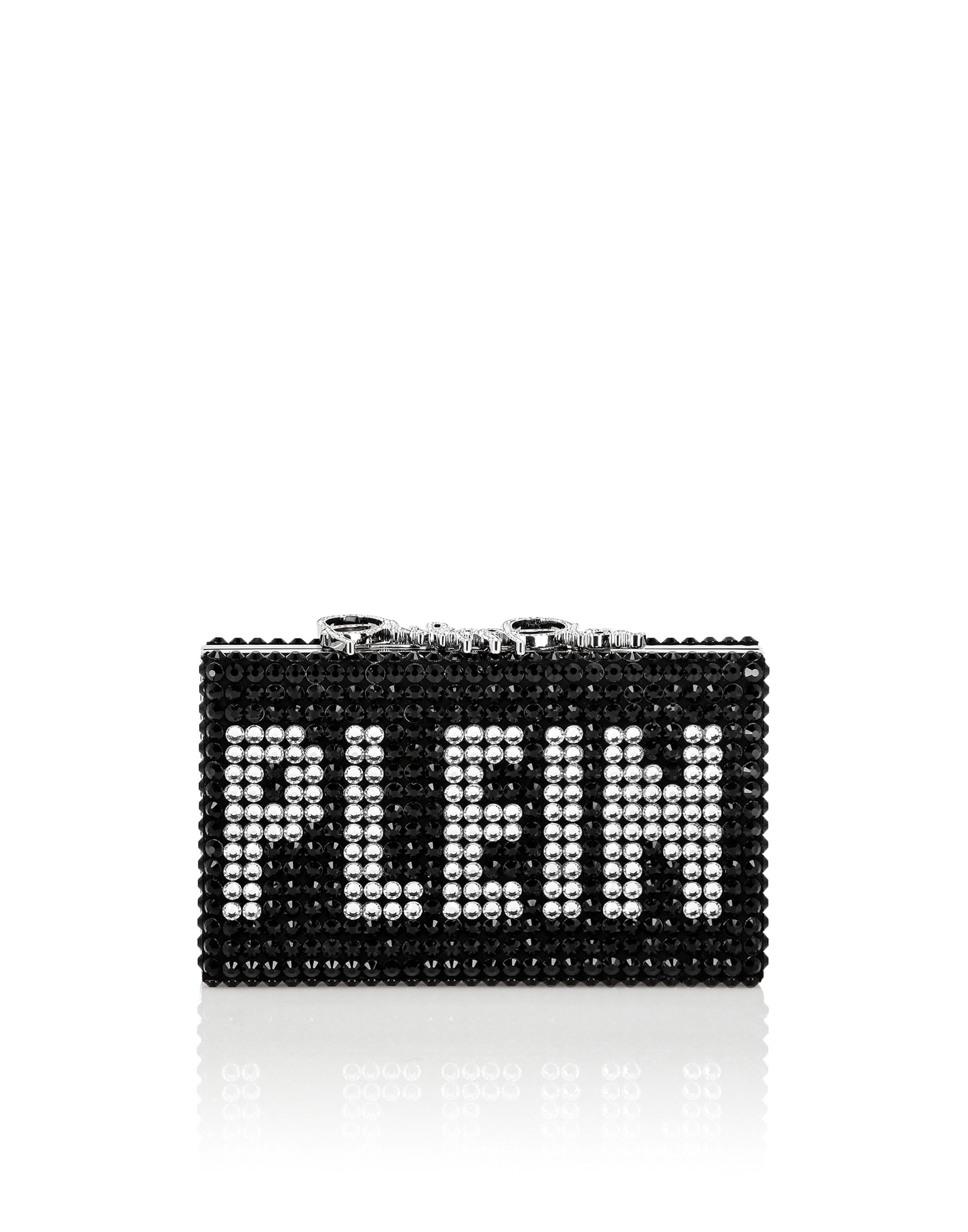 

Клатч Кристалл Philipp Plein TM Кристаллы, черный