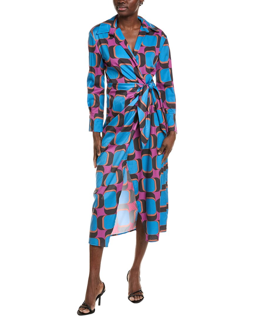 

Айпонелли Платье-халат IPPONELLI, синий