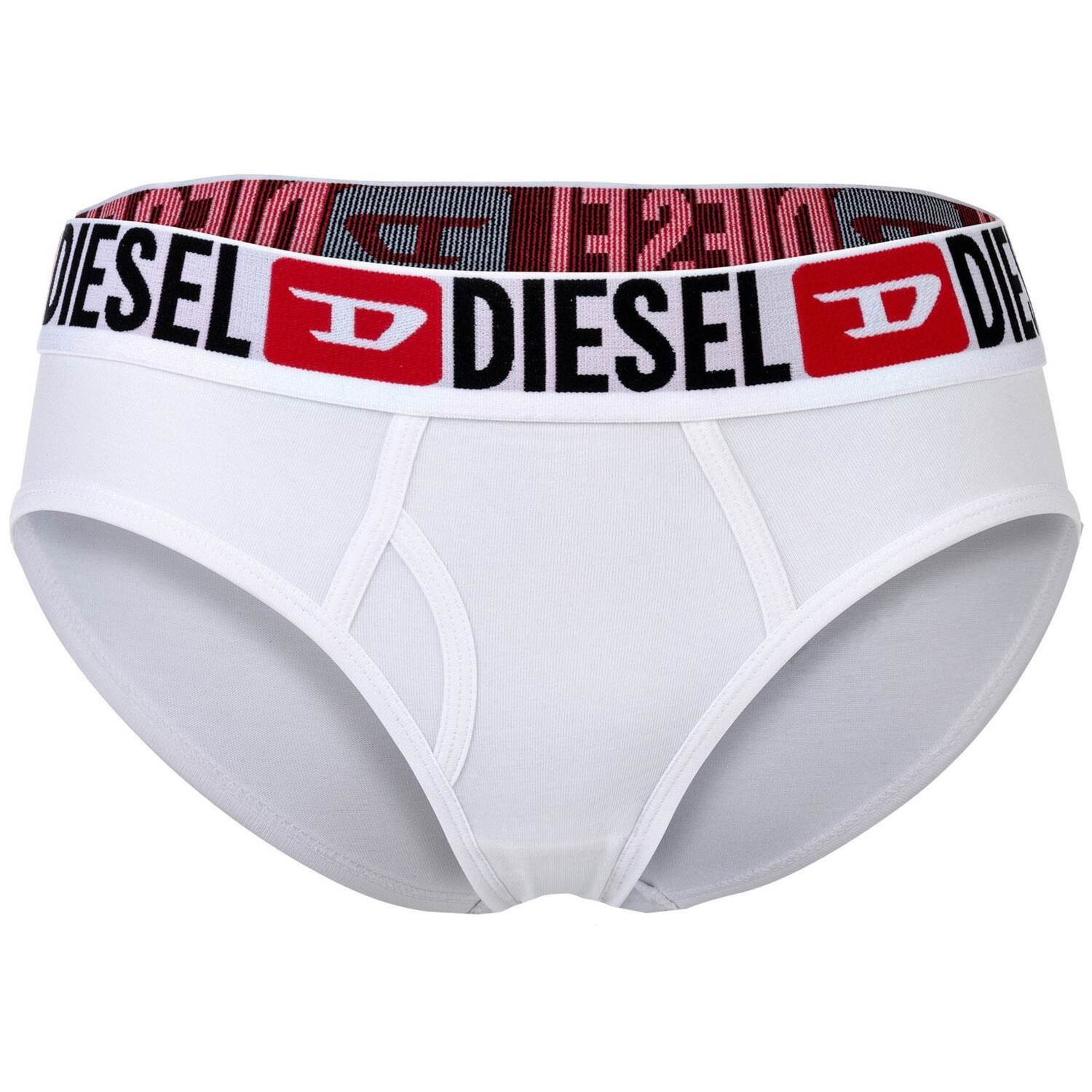 DIESEL Трусики 'Oxy' в светло-голубом, крапчато-сером, белом цветах — фото 4