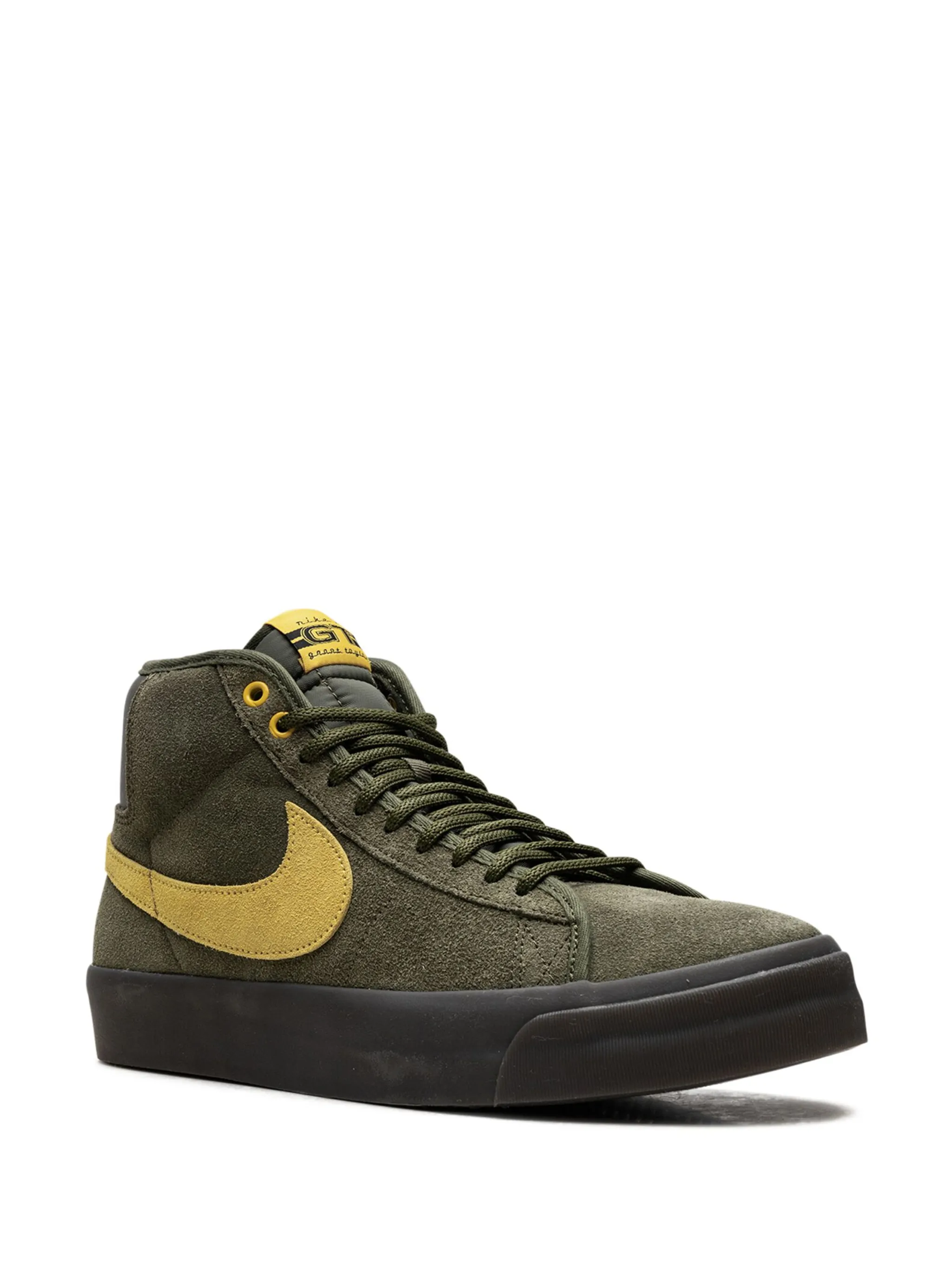 Кеды Zoom Blazer Mid из коллаборации с Antihero Nike, зеленый — фото 2