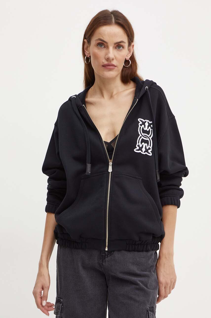 

Толстовка Pinko из хлопка, черный