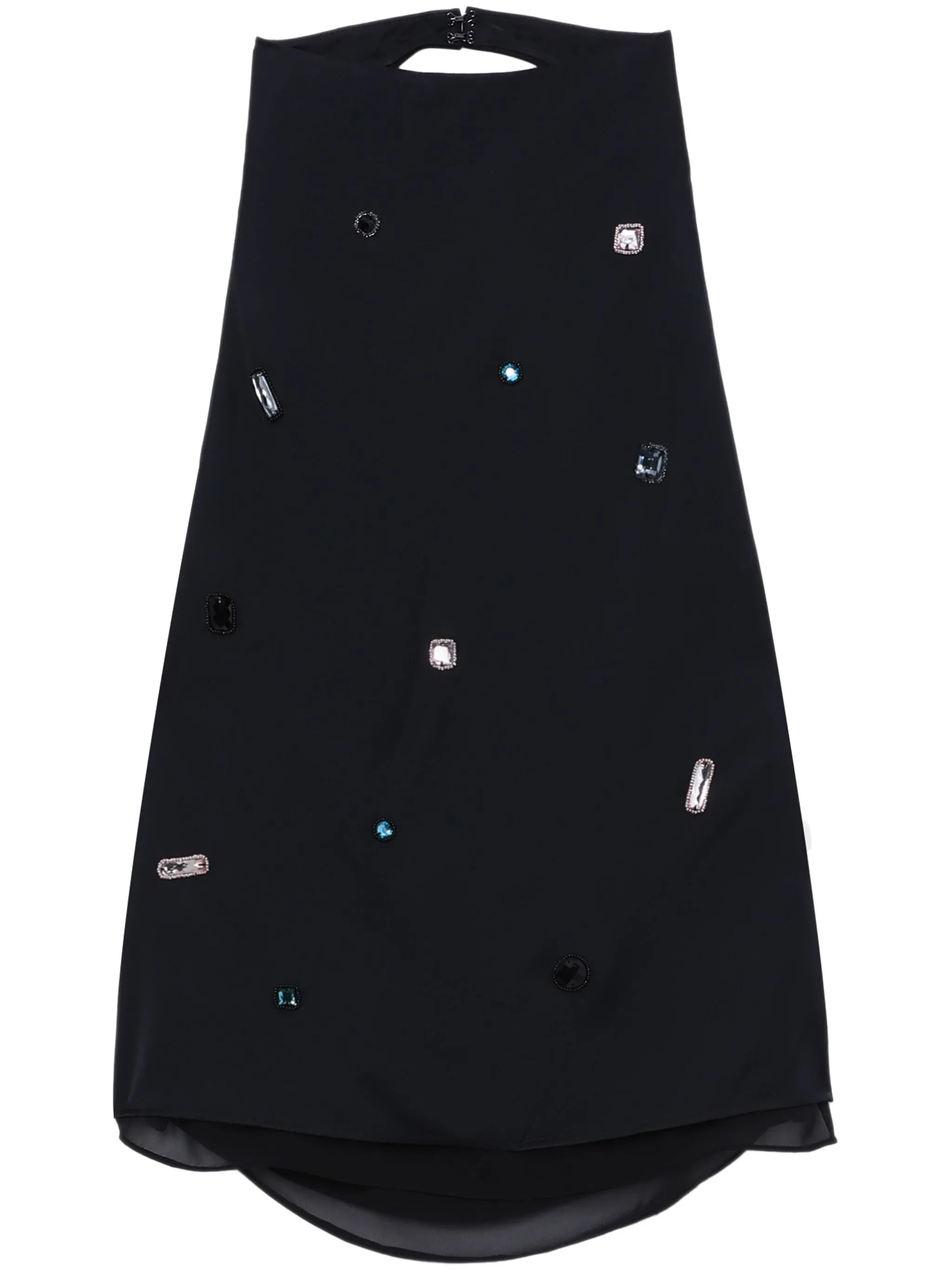 

Топ с вырезом халтер и кристаллами 3.1 Phillip Lim, синий