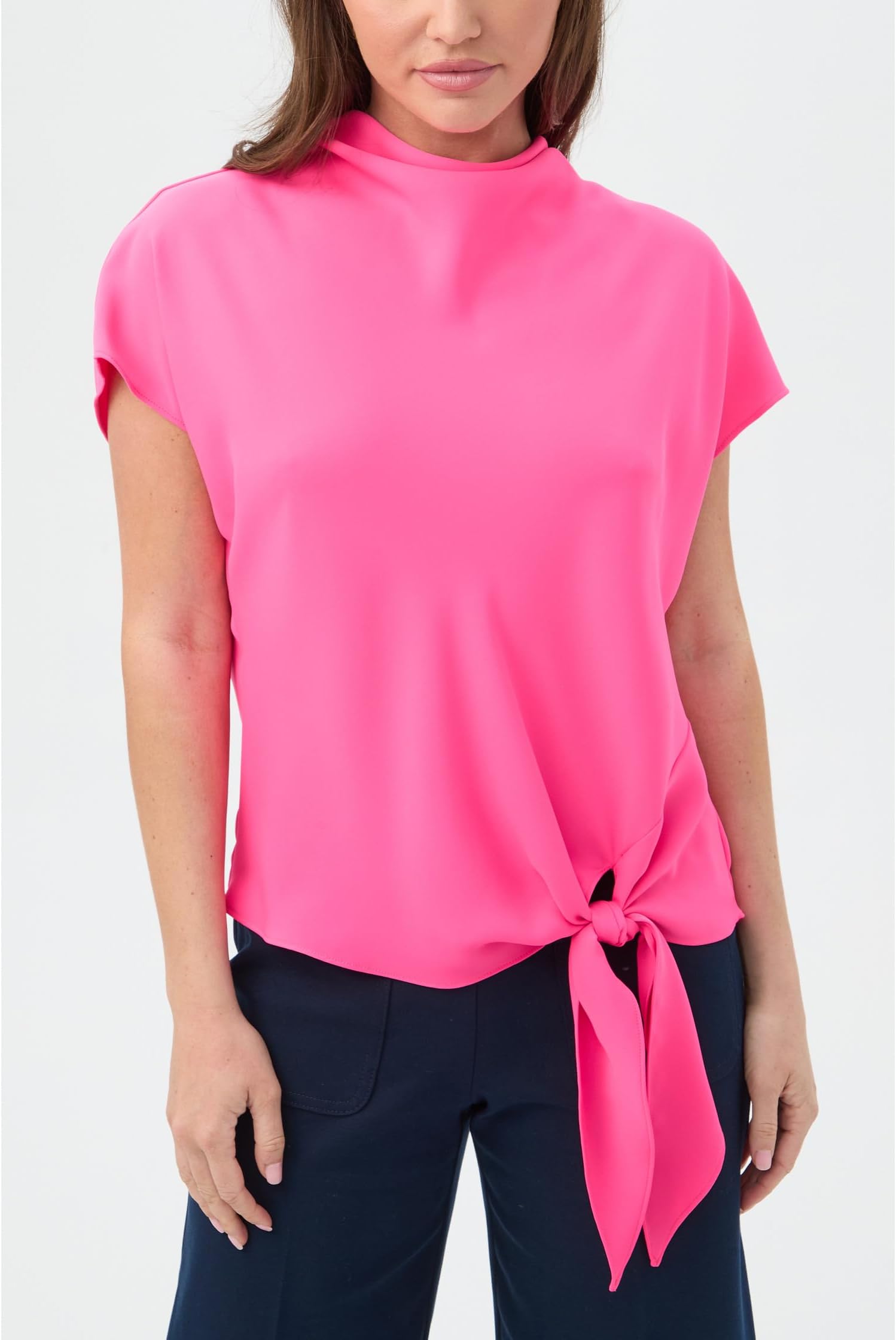 

Топ Trina Turk Bisque Top, цвет Love All Pink