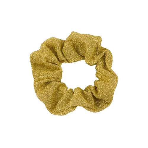 

Резинка для волос glitter scrunchie Soho, gold, количество 1 шт.