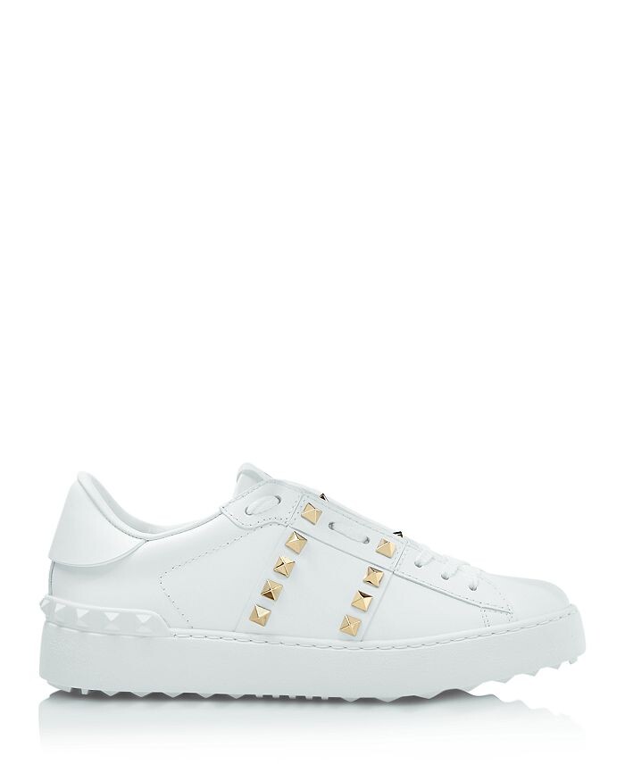Женские низкие кеды Rockstud Untitled Valentino Garavani — фото 2