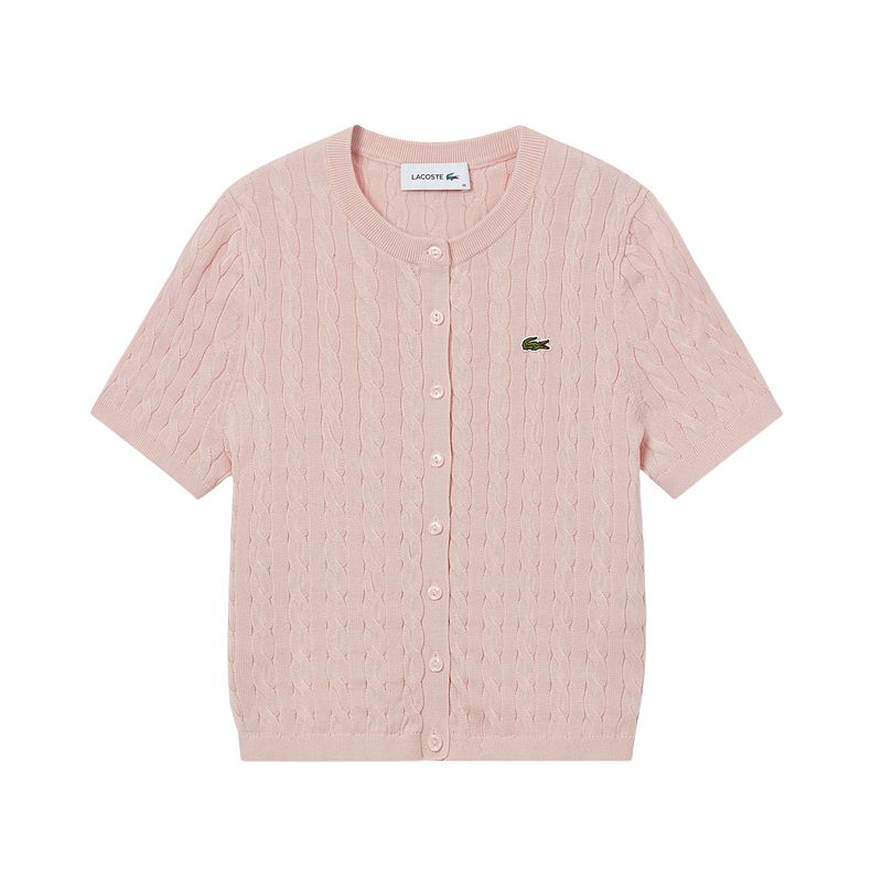 Топ женский LACOSTE, светло-розовый
