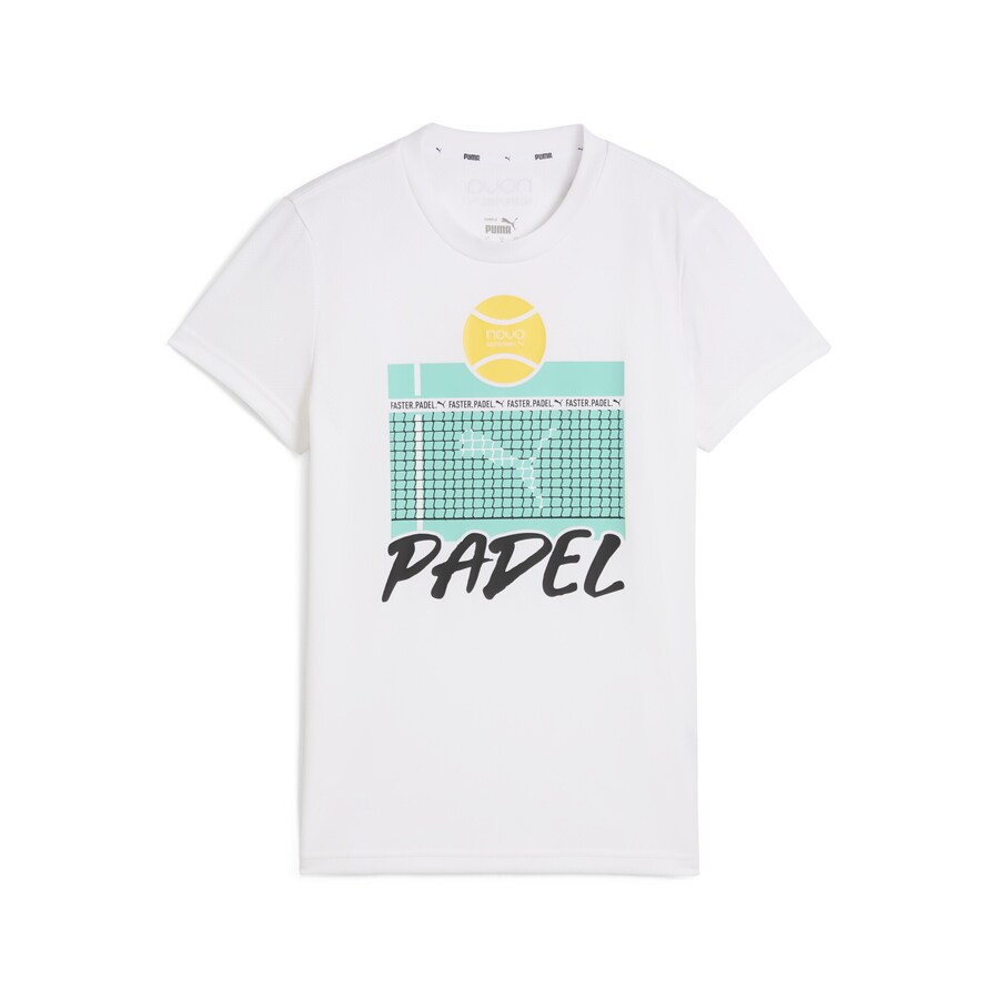 

Рубашка PUMA Individual Padel, белый