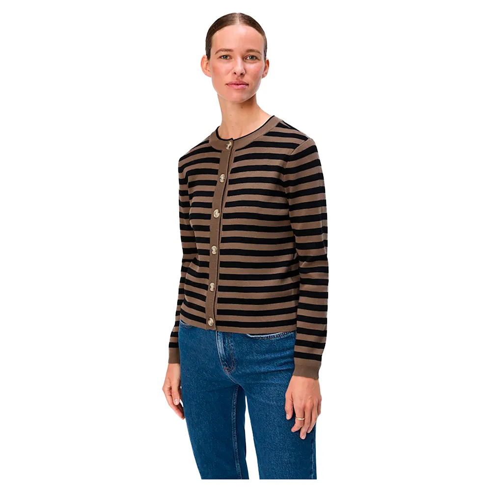 

Свитер Object Ester Sli cardigan, коричневый