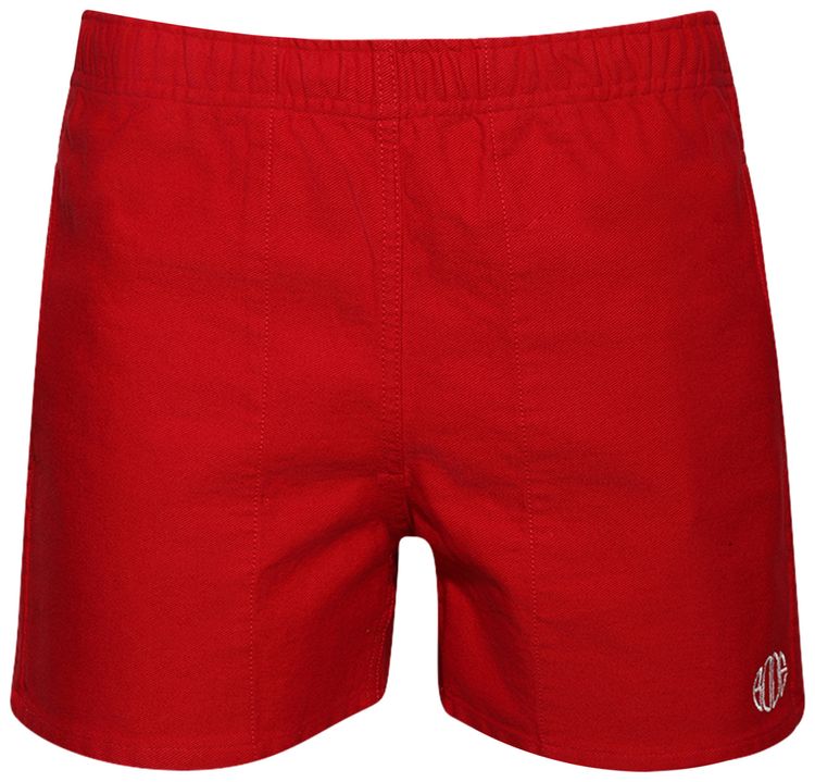 

Шорты Bode Spring Twill Field Shorts 'Red', красный