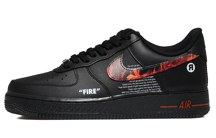

Обувь для скейтбординга Nike Air Force 1 унисекс, Черный