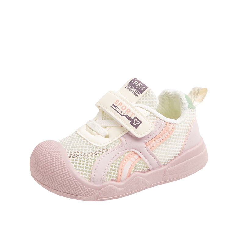 

Низкие кроссовки для малышей с амортизацией, отскоком, износостойкие, противоскользящие, с защитой от ударов Marcolor, розовый