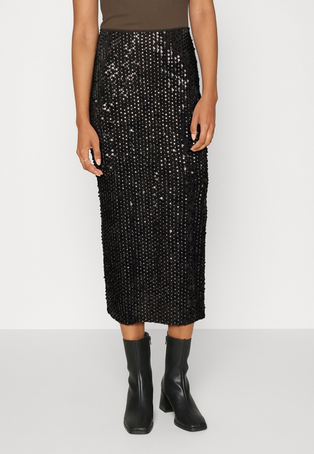 

Топ ONLY ONLLUCY LONG SKIRT, черный
