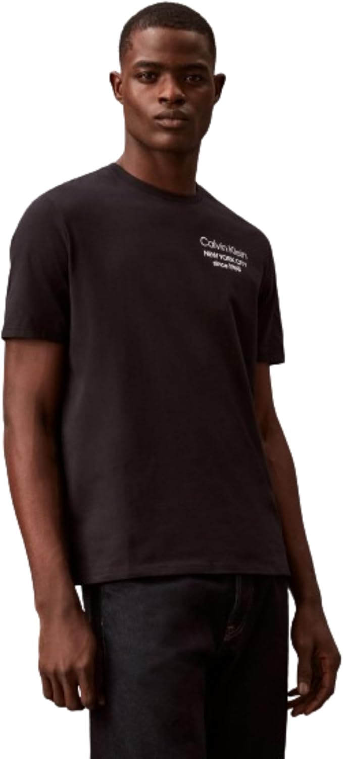 

Мужские футболки с графическим принтом Calvin Klein, 1996 Black, Черный, Мужские футболки с графическим принтом Calvin Klein, 1996 Black