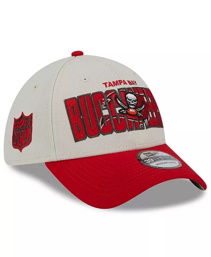 

Мужская кепка Stone Red Tampa Bay Buccaneers 2023 NFL Draft 39THIRTY Flex Hat New Era