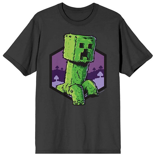 

Футболка с принтом Minecraft Creeper Licensed Character