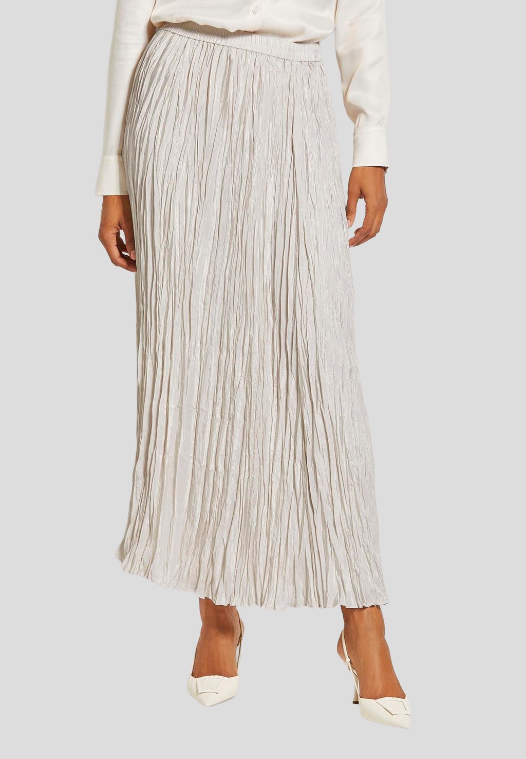 

Юбка макси Pleated skirt MADELEINE, белый